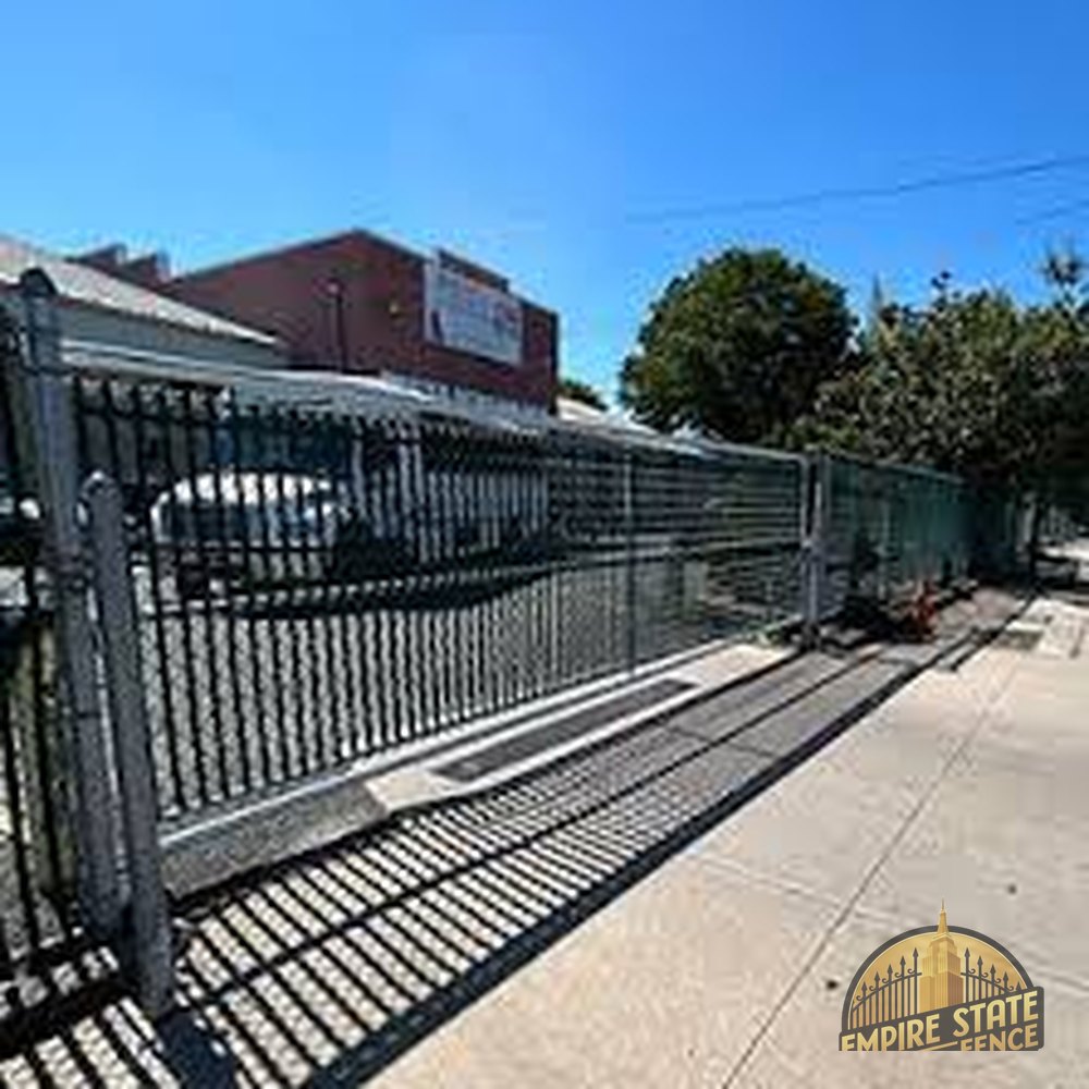 Empire State Fence installation